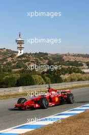 06.12.2007 Jerez, Spain,  Michael Schumacher (GER), Test Driver, Scuderia Ferrari - Formula 1 Testing, Jerez