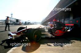 05.12.2007 Jerez, Spain,  Lewis Hamilton (GBR), McLaren Mercedes, MP4-22 - Formula 1 Testing, Jerez