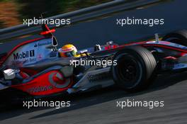 05.12.2007 Jerez, Spain,  Lewis Hamilton (GBR), McLaren Mercedes, MP4-22 - Formula 1 Testing, Jerez