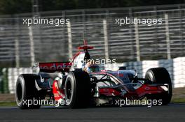 05.12.2007 Jerez, Spain, Lewis Hamilton (GBR), McLaren Mercedes - Formula 1 Testing, Jerez