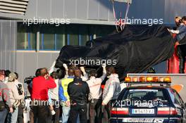 05.12.2007 Jerez, Spain,  The car of Lewis Hamilton (GBR), McLaren Mercedes - Formula 1 Testing, Jerez