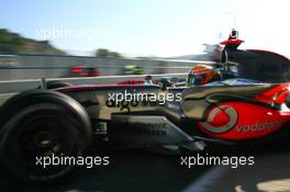 05.12.2007 Jerez, Spain,  Lewis Hamilton (GBR), McLaren Mercedes, MP4-22 - Formula 1 Testing, Jerez