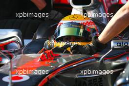 05.12.2007 Jerez, Spain,  Lewis Hamilton (GBR), McLaren Mercedes, MP4-22 - Formula 1 Testing, Jerez