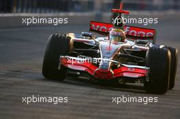 05.12.2007 Jerez, Spain,  Lewis Hamilton (GBR), McLaren Mercedes - Formula 1 Testing, Jerez