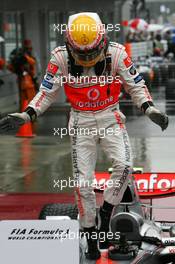 30.09.2007 Gotemba, Japan,  Lewis Hamilton (GBR), McLaren Mercedes - Formula 1 World Championship, Rd 15, Japanese Grand Prix, Sunday Podium