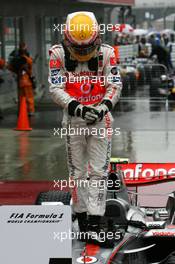 30.09.2007 Gotemba, Japan,  Lewis Hamilton (GBR), McLaren Mercedes - Formula 1 World Championship, Rd 15, Japanese Grand Prix, Sunday Podium