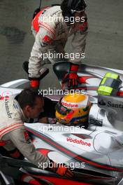 29.09.2007 Gotemba, Japan,  Lewis Hamilton (GBR), McLaren Mercedes - Formula 1 World Championship, Rd 15, Japanese Grand Prix, Saturday Practice