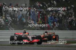 29.09.2007 Gotemba, Japan,  Lewis Hamilton (GBR), McLaren Mercedes, MP4-22 - Formula 1 World Championship, Rd 15, Japanese Grand Prix, Saturday Qualifying