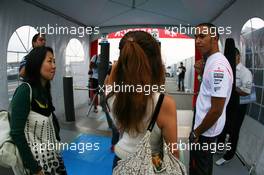 27.09.2007 Gotemba, Japan,  Lewis Hamilton (GBR), McLaren Mercedes - Formula 1 World Championship, Rd 15, Japanese Grand Prix, Thursday