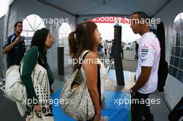 27.09.2007 Gotemba, Japan,  Lewis Hamilton (GBR), McLaren Mercedes - Formula 1 World Championship, Rd 15, Japanese Grand Prix, Thursday