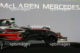 15.01.2007 Valencia, Spain The McLaren Mercedes MP4-22 - McLaren Mercedes MP4-22 Launch