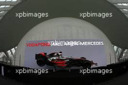 15.01.2007 Valencia, Spain The McLaren Mercedes MP4-22 - McLaren Mercedes MP4-22 Launch