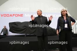 15.01.2007 Valencia, Spain Ron Dennis (GBR), McLaren, Team Principal, Chairman - The car get launched - McLaren Mercedes MP4-22 Launch