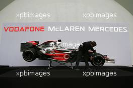 15.01.2007 Valencia, Spain The car get launched - McLaren Mercedes MP4-22 Launch