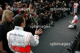 15.01.2007 Valencia, Spain Fernando Alonso (ESP), McLaren Mercedes - McLaren Mercedes MP4-22 Launch