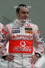 15.01.2007 Valencia, Spain Fernando Alonso (ESP), McLaren Mercedes - McLaren Mercedes MP4-22 Launch