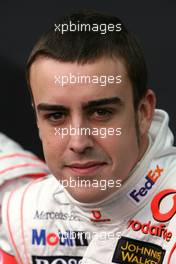 15.01.2007 Valencia, Spain Fernando Alonso (ESP), McLaren Mercedes - McLaren Mercedes MP4-22 Launch