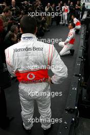 15.01.2007 Valencia, Spain Fernando Alonso (ESP), McLaren Mercedes - McLaren Mercedes MP4-22 Launch