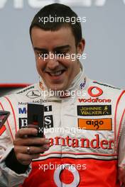 15.01.2007 Valencia, Spain Fernando Alonso (ESP), McLaren Mercedes - McLaren Mercedes MP4-22 Launch