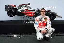 15.01.2007 Valencia, Spain Fernando Alonso (ESP), McLaren Mercedes - McLaren Mercedes MP4-22 Launch