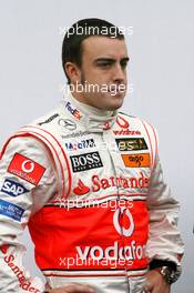 15.01.2007 Valencia, Spain Fernando Alonso (ESP), McLaren Mercedes - McLaren Mercedes MP4-22 Launch