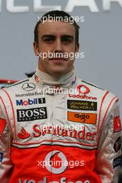 15.01.2007 Valencia, Spain Fernando Alonso (ESP), McLaren Mercedes - McLaren Mercedes MP4-22 Launch