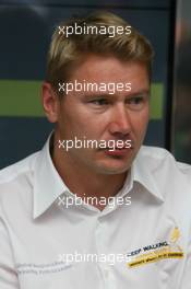 25.05.2007 Monte Carlo, Monaco,  Mika Hakkinen (FIN), Ex F1 World Champion, Global Responsible Drinking Ambassador for Johnnie Walker - Formula 1 World Championship, Rd 5, Monaco Grand Prix, Friday