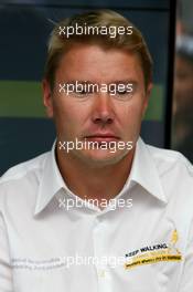 25.05.2007 Monte Carlo, Monaco,  Mika Hakkinen (FIN), Ex F1 World Champion, Global Responsible Drinking Ambassador for Johnnie Walker - Formula 1 World Championship, Rd 5, Monaco Grand Prix, Friday