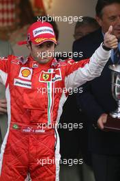 27.05.2007 Monte Carlo, Monaco,  Felipe Massa (BRA), Scuderia Ferrari - Formula 1 World Championship, Rd 5, Monaco Grand Prix, Sunday Podium