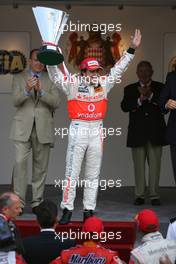 27.05.2007 Monte Carlo, Monaco,  Fernando Alonso (ESP), McLaren Mercedes - Formula 1 World Championship, Rd 5, Monaco Grand Prix, Sunday Podium