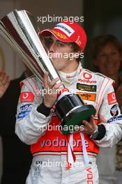 27.05.2007 Monte Carlo, Monaco,  1st place Fernando Alonso (ESP), McLaren Mercedes - Formula 1 World Championship, Rd 5, Monaco Grand Prix, Sunday Podium