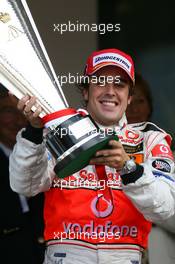 27.05.2007 Monte Carlo, Monaco,  1st place Fernando Alonso (ESP), McLaren Mercedes - Formula 1 World Championship, Rd 5, Monaco Grand Prix, Sunday Podium