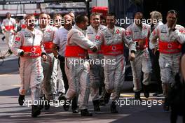 27.05.2007 Monte Carlo, Monaco,  McLaren Mercedes Team - Formula 1 World Championship, Rd 5, Monaco Grand Prix, Sunday Podium