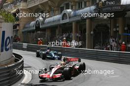 27.05.2007 Monte Carlo, Monaco,  Lewis Hamilton (GBR), McLaren Mercedes, MP4-22 - Formula 1 World Championship, Rd 5, Monaco Grand Prix, Sunday Race