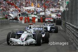 27.05.2007 Monte Carlo, Monaco,  Nick Heidfeld (GER), BMW Sauber F1 Team, F1.07 - Formula 1 World Championship, Rd 5, Monaco Grand Prix, Sunday Race