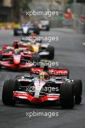 27.05.2007 Monte Carlo, Monaco,  Lewis Hamilton (GBR), McLaren Mercedes, MP4-22 - Formula 1 World Championship, Rd 5, Monaco Grand Prix, Sunday Race