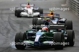 27.05.2007 Monte Carlo, Monaco,  Rubens Barrichello (BRA), Honda Racing F1 Team, RA107 - Formula 1 World Championship, Rd 5, Monaco Grand Prix, Sunday Race