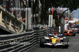 27.05.2007 Monte Carlo, Monaco,  Giancarlo Fisichella (ITA), Renault F1 Team - Formula 1 World Championship, Rd 5, Monaco Grand Prix, Sunday Race