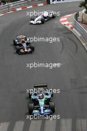 27.05.2007 Monte Carlo, Monaco,  Rubens Barrichello (BRA), Honda Racing F1 Team, RA107 - Formula 1 World Championship, Rd 5, Monaco Grand Prix, Sunday Race