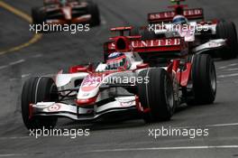 27.05.2007 Monte Carlo, Monaco,  Takuma Sato (JPN), Super Aguri F1 Team - Formula 1 World Championship, Rd 5, Monaco Grand Prix, Sunday Race