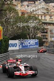 27.05.2007 Monte Carlo, Monaco,  Lewis Hamilton (GBR), McLaren Mercedes, MP4-22 - Formula 1 World Championship, Rd 5, Monaco Grand Prix, Sunday Race