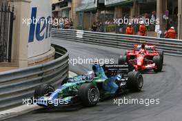 27.05.2007 Monte Carlo, Monaco,  Jenson Button (GBR), Honda Racing F1 Team, RA107 - Formula 1 World Championship, Rd 5, Monaco Grand Prix, Sunday Race