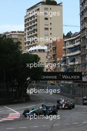 27.05.2007 Monte Carlo, Monaco,  Rubens Barrichello (BRA), Honda Racing F1 Team, RA107 - Formula 1 World Championship, Rd 5, Monaco Grand Prix, Sunday Race