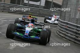 27.05.2007 Monte Carlo, Monaco,  Rubens Barrichello (BRA), Honda Racing F1 Team, RA107 - Formula 1 World Championship, Rd 5, Monaco Grand Prix, Sunday Race