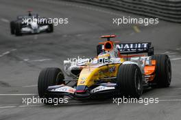 27.05.2007 Monte Carlo, Monaco,  Giancarlo Fisichella (ITA), Renault F1 Team, R27 - Formula 1 World Championship, Rd 5, Monaco Grand Prix, Sunday Race