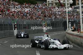 27.05.2007 Monte Carlo, Monaco, Nick Heidfeld (GER), BMW Sauber F1 Team, F1.07 - Formula 1 World Championship, Rd 5, Monaco Grand Prix, Sunday Race