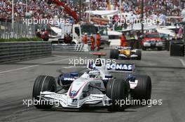 27.05.2007 Monte Carlo, Monaco,  Nick Heidfeld (GER), BMW Sauber F1 Team, F1.07 - Formula 1 World Championship, Rd 5, Monaco Grand Prix, Sunday Race