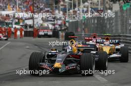 27.05.2007 Monte Carlo, Monaco,  David Coulthard (GBR), Red Bull Racing, RB3 - Formula 1 World Championship, Rd 5, Monaco Grand Prix, Sunday Race