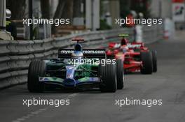 27.05.2007 Monte Carlo, Monaco,  Jenson Button (GBR), Honda Racing F1 Team, RA107 - Formula 1 World Championship, Rd 5, Monaco Grand Prix, Sunday Race