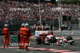 27.05.2007 Monte Carlo, Monaco,  Takuma Sato (JPN), Super Aguri F1, SA07 - Formula 1 World Championship, Rd 5, Monaco Grand Prix, Sunday Race